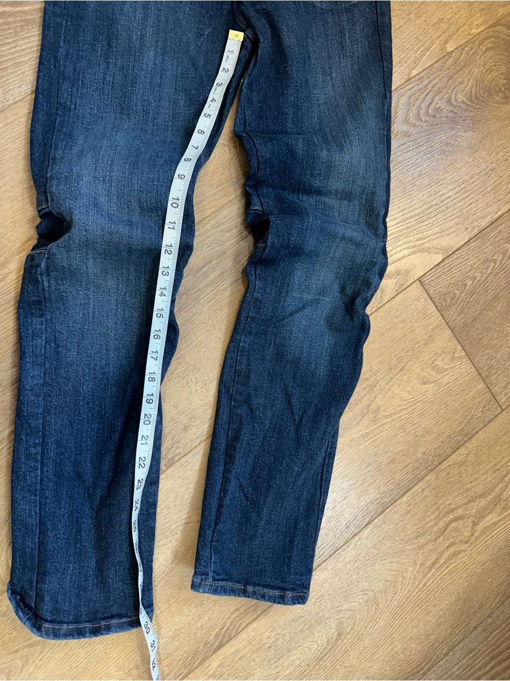 Y2K Parasuco DenimLegend Dark Wash Straight Leg Jeans unique back panel detail - Picture 6 of 10